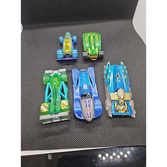 Hot Wheels Lot of 5 Mad Splash, Brit Speed, Super Stinger, DTX08 - Picture 9 of 12